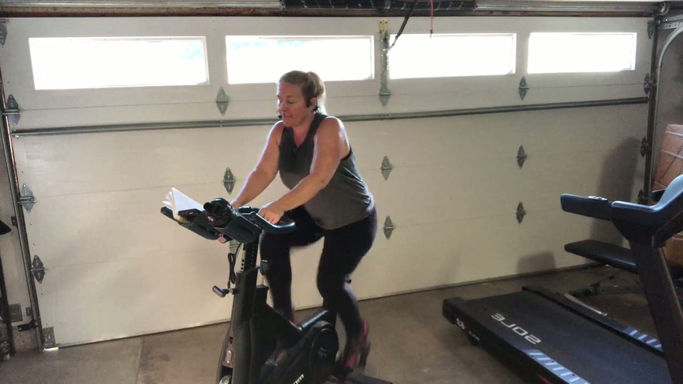 1 hour Cycle with Holly